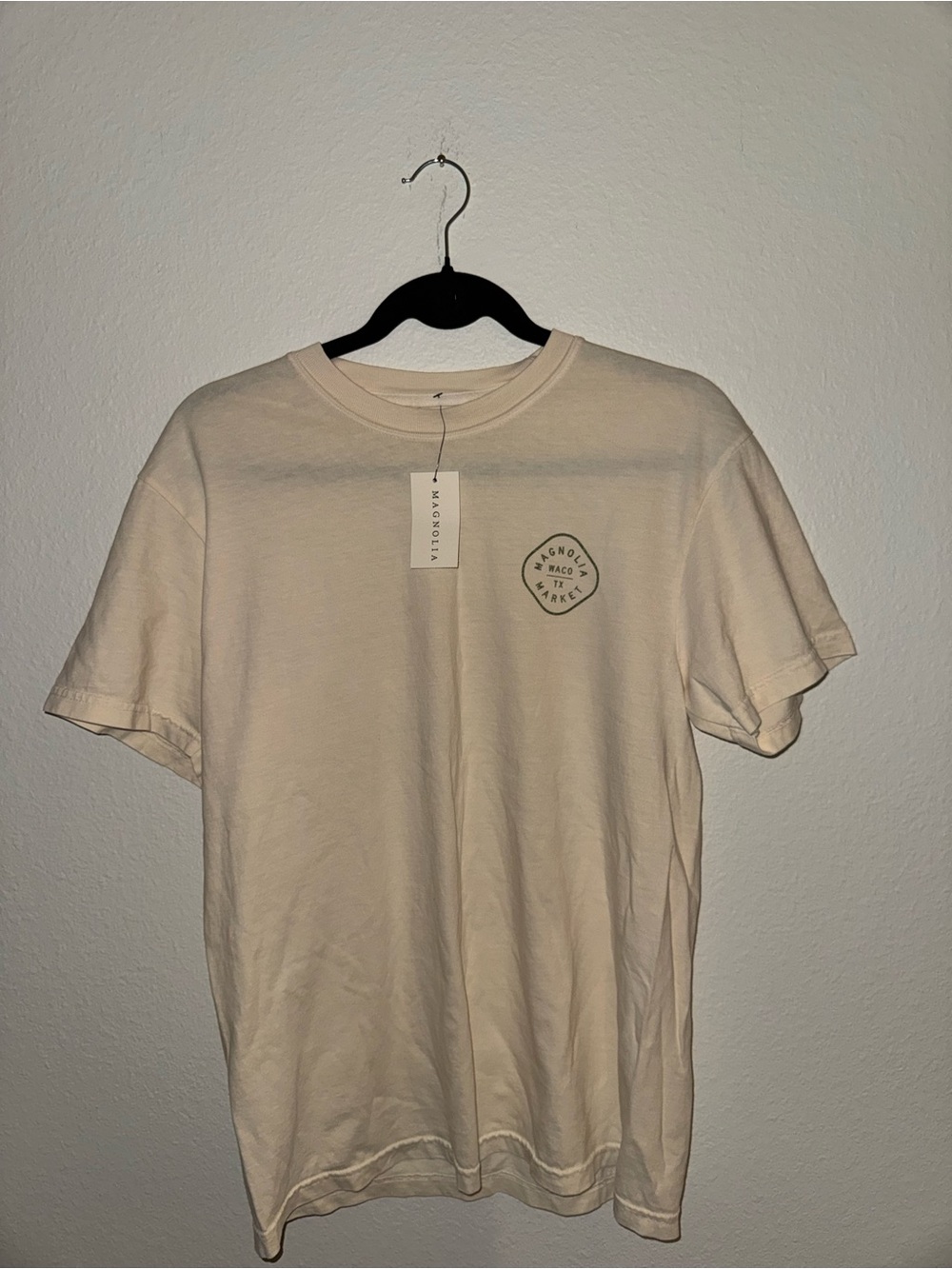 Magnolia Market Crew Neck T-Shirt in Cream